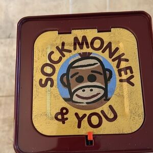 Sock monkey jack in the box!